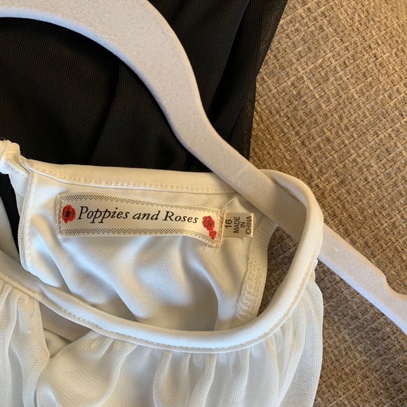 Poppies and Roses children's dress - Picture 5 of 5